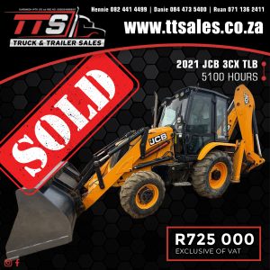 SOLD – 2021 JCB 3CX TLB