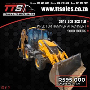 2017 JCB 3CX TLB