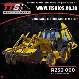2003 CASE TLB 580 SUPER M TLB