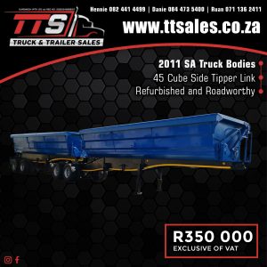 2011 SA Truck Bodies 45 Cube Side Tipper Link