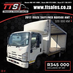 2017 ISUZU TAUTLINER NQR500 AMT